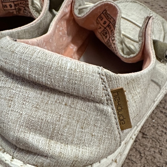 Beige Hey Dudes - Picture 2 of 6